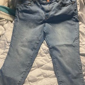 Old Navy Rock Star mid rise jean Size 16